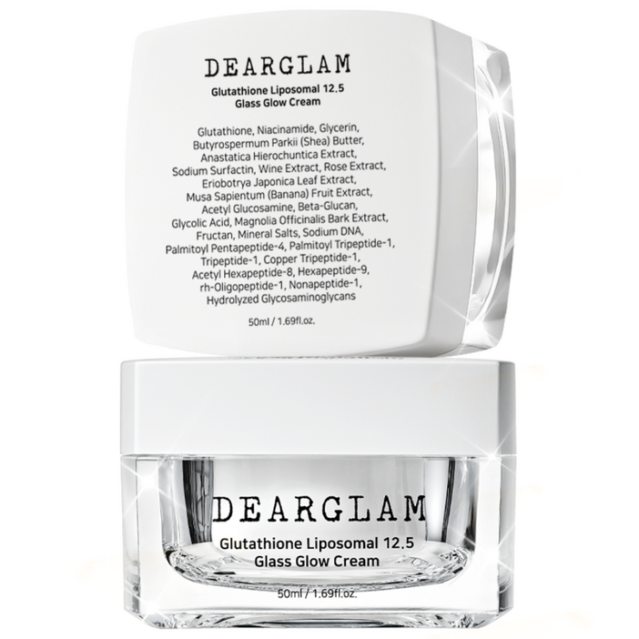 디어글램 글루타치온 리포좀 12.5 유리알 광채 볼륨 크림, 2개, 50ml