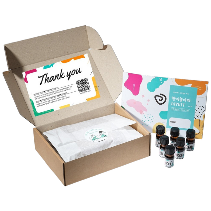 민트웨이 향기놀이터 DIY KIT 2 오늘의 향수 조향교육, 1개