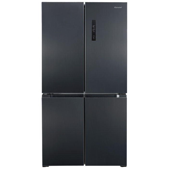 캐리어 피트인 4도어 양문형 냉장고 566L 방문설치 메탈 블랙 KRNF566BPS1, KRNF566BPS1
