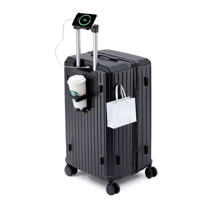 캐리어 대용량 기내용 하드케이스 넓은 USB포트 캐리어 여행용 TSA잠금