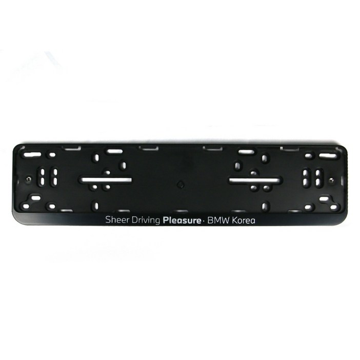 정품 BMW 번호판가드 비천공번호판 넘버플레이트, BMW전차종, 비천공 전면, BMW