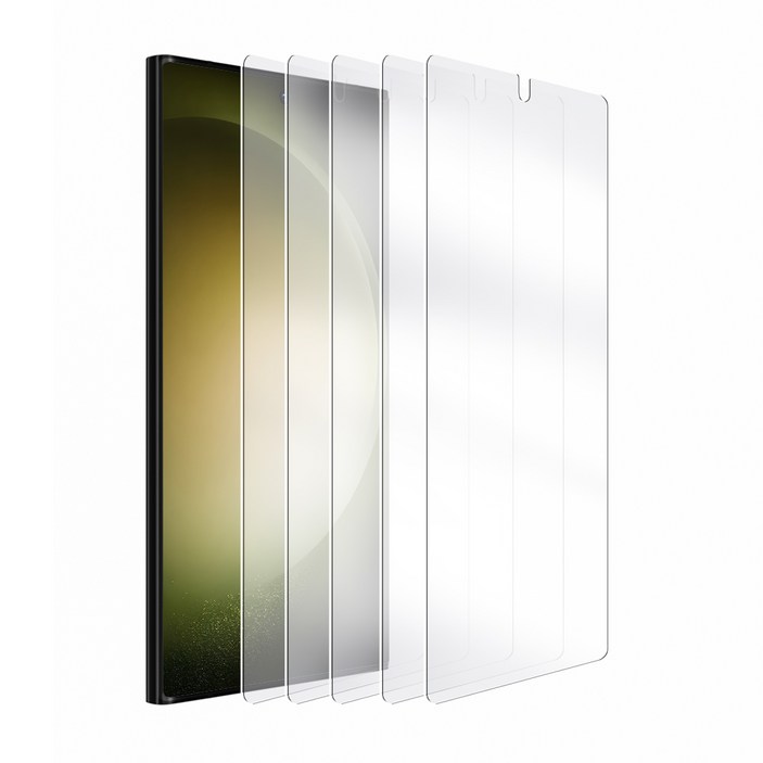 하이온 P글라스 강화유리 보호필름 5p 세트