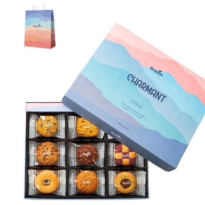 그래인스쿠키 샤르망 쿠키 세트