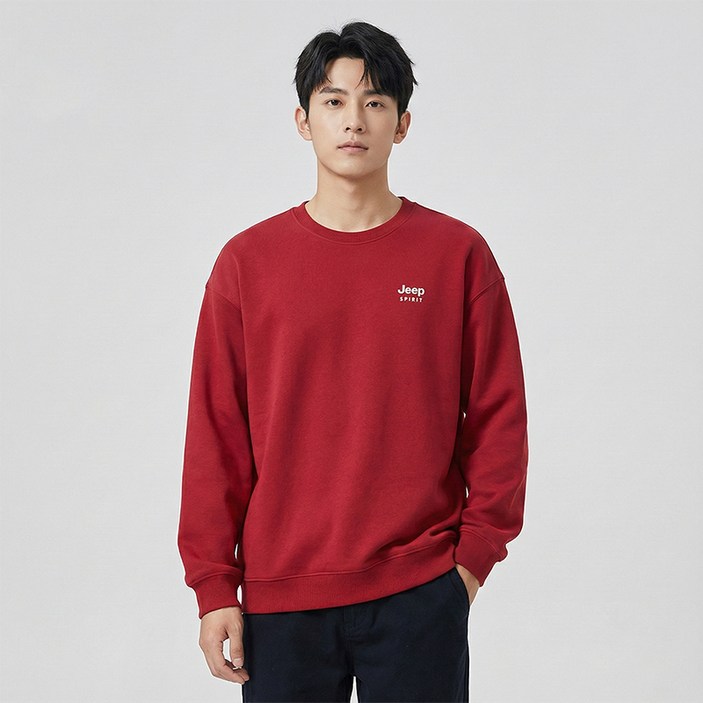 지프 남녀공용 패셔너블 코튼 라운드넥 맨투맨 지프 남녀공용 패셔너블 코튼 라운드넥 맨투맨