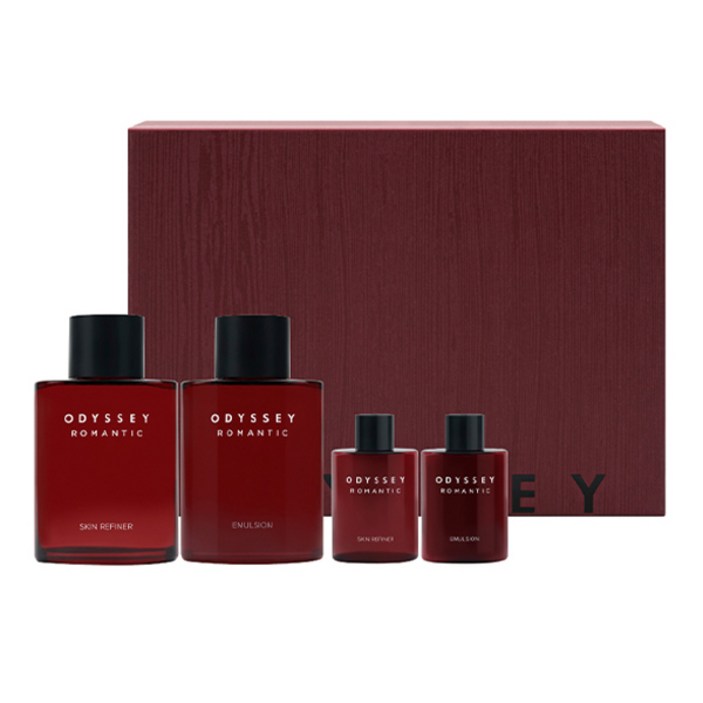 NEW 오딧세이 로맨틱 스페셜 스킨 130ml, 로션 130ml 2종 세트