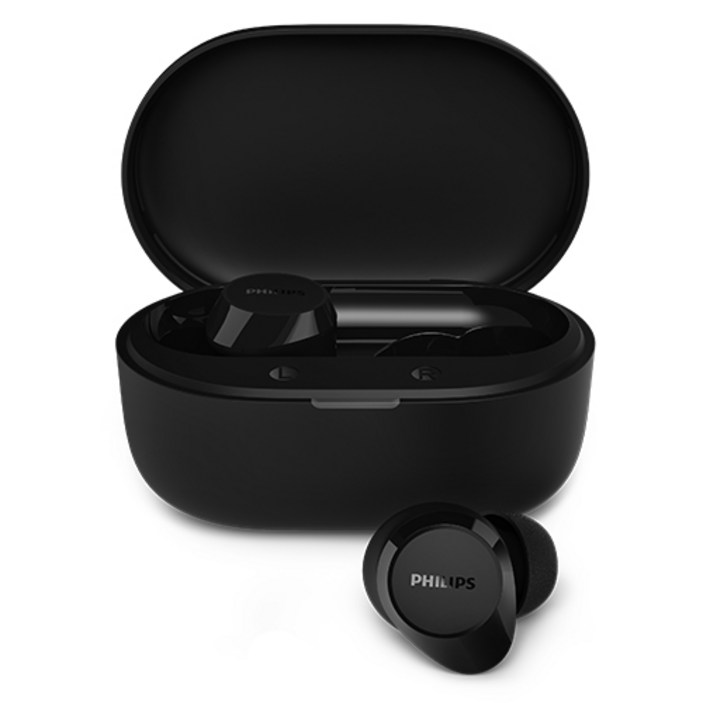 필립스 인이어 블루투스 이어폰, 네오 블랙, TAT1300