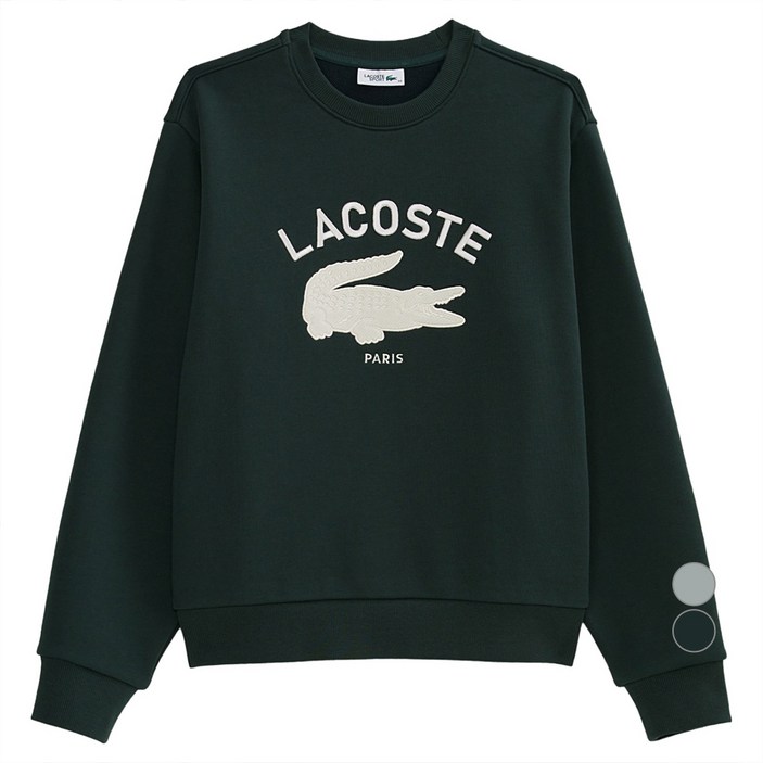 라코스테 여성용 테니스 크루넥 스웻셔츠 SF945E55N