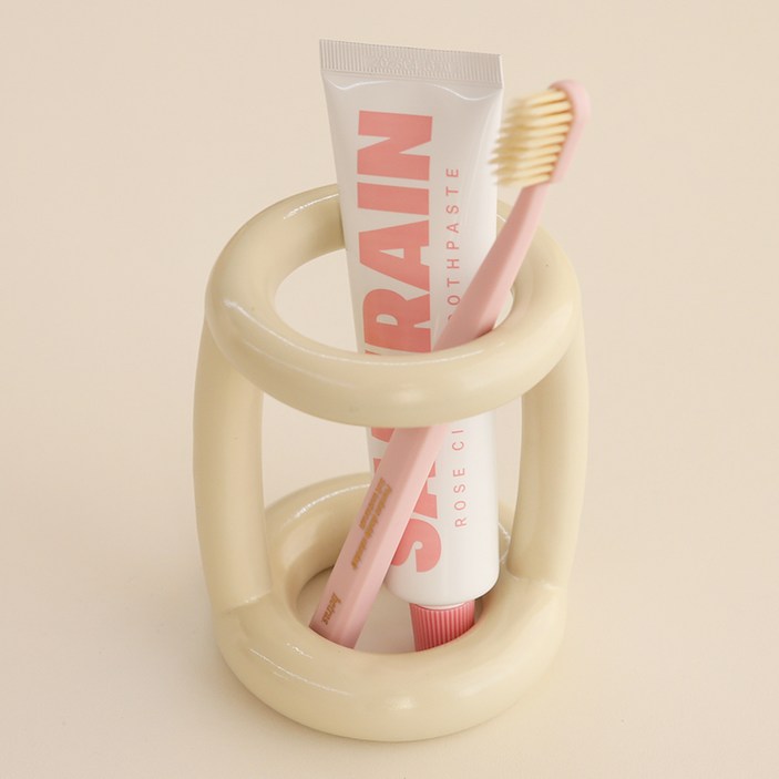 달팽이리빙 몽글몽글 칫솔꽂이 L