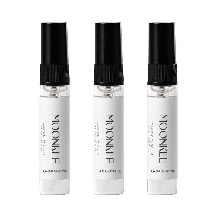 뭉클 목욕하는 여인라베뉴즈 니치향수 미니어처, 3개, 5ml