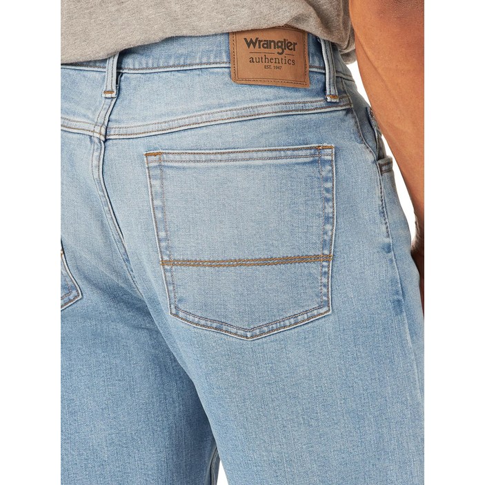 Wrangler Authentics 남성용 릴렉스 핏 부츠 컷 진 정품보장