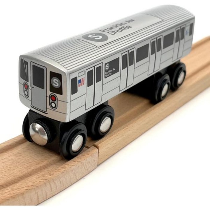뮤니팔스 뮤니팔스 MP01_11FS 나무 지하철 뉴욕시 MTA NYC-S-프랭클린 애비뉴 셔틀 R68 S 열차, 단일상품