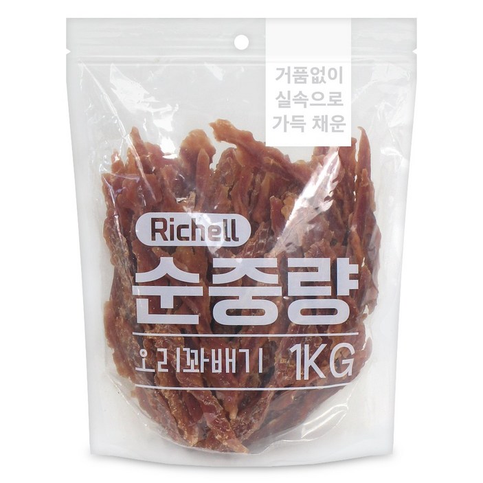 리첼 강아지 순중량 건조간식
