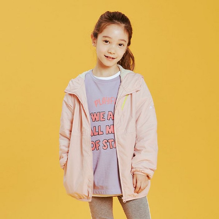 지오다노 주니어 03071651 지모션 보아라이닝 후드집업 자켓