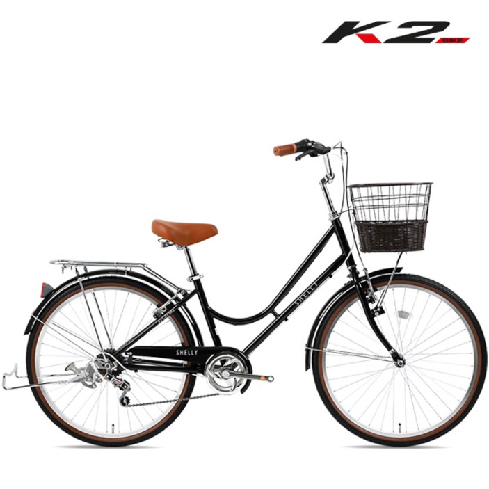 2025 케이투바이크 클래식 여성용자전거 쉘리클래식 24인치 7단 조립구매시 사은품증정