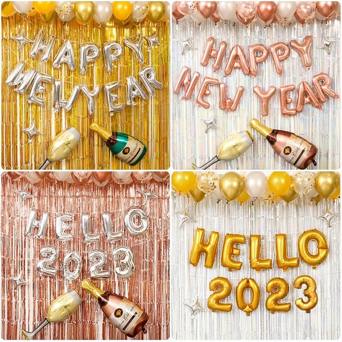 [피앤비유니티]해피뉴이어 헬로우 2025 풍선세트모음