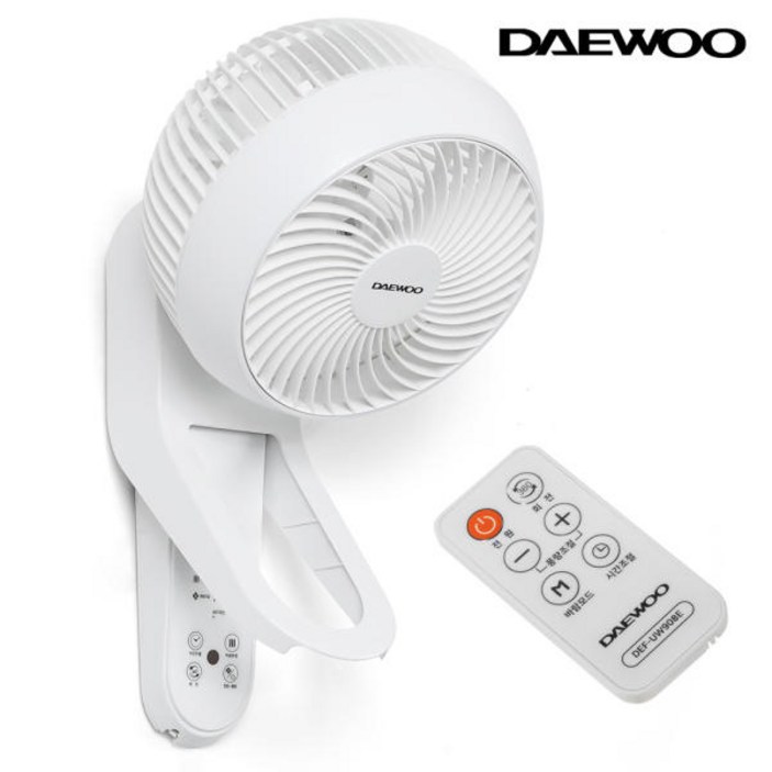 대우어플라이언스 리모컨형 벽걸이 써큘레이터