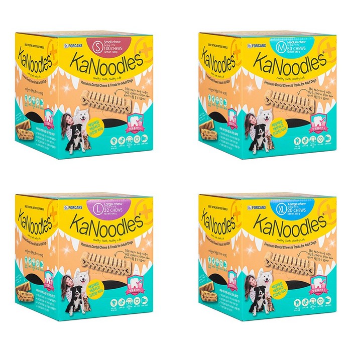 이슈펫 카누들 잇몸플러스 필로팩 강아지 양치 덴탈껌 입냄새 치석제거, M사이즈, 680g, 1개