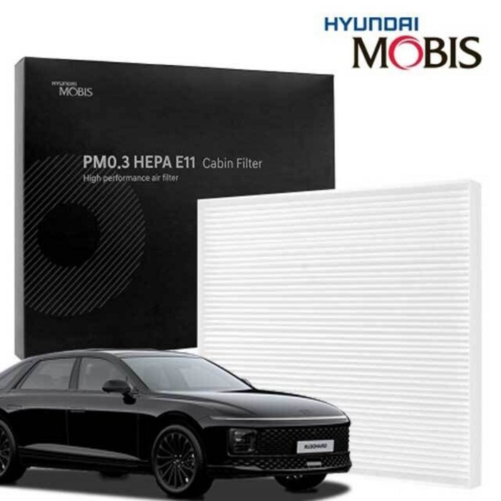 현대모비스 디올뉴 그랜저GN7 에어컨필터 PM0.3 E11 청소 황사 셀프 don*9140tC