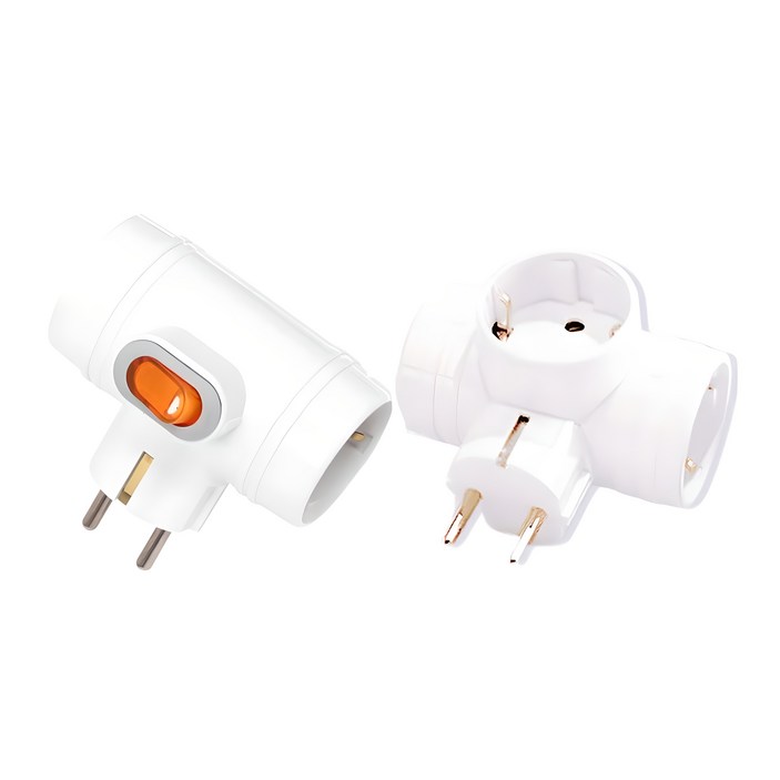 오성정밀 T자 스위치 멀티탭 3구 OSTS316