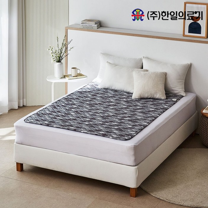 2025년 최신형 한일의료기 탄소 카본열선 전기요 (싱글/더블), 스톤브릭, 더블 135x180cm
