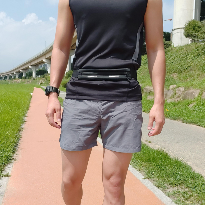 정품 러너핏 러닝벨트 플립벨트, 블랙, 1개 정품 러너핏 러닝벨트 플립벨트, 블랙, 1개