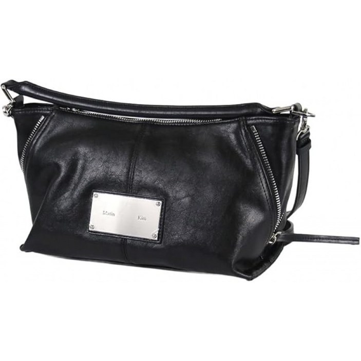마틴 킴 숄 지퍼 백 Matin Kim 2WAY 숄더백 MK2511BG004M 블랙