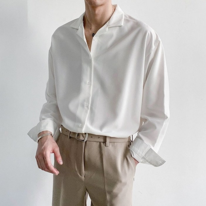 남성루즈핏카라셔츠DIDIHAFG