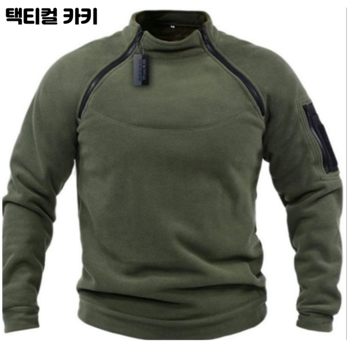GoseOn 전술 남자 맨투맨 택티컬 후리스 남성복 GoseOn 전술 남자 맨투맨 택티컬 후리스 남성복
