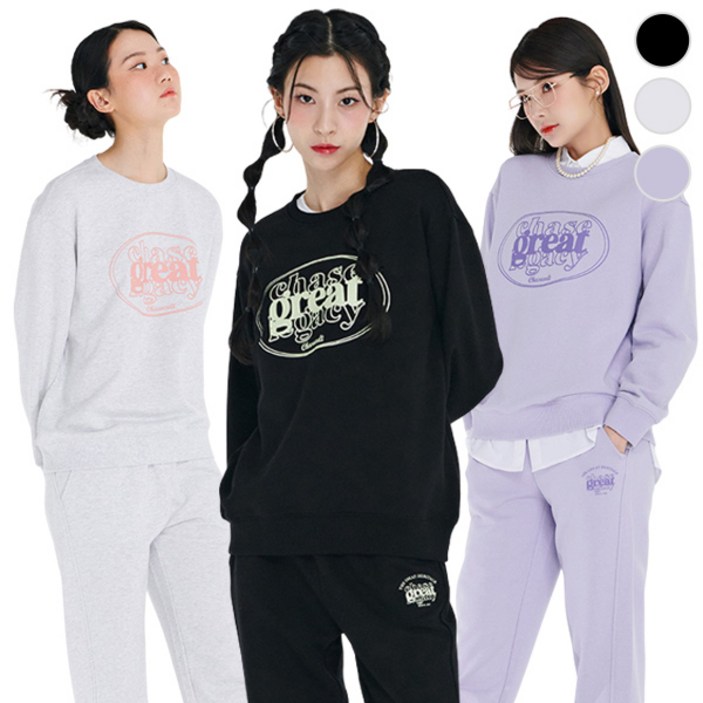 [체이스컬트] (본사직영)타원형 그래픽 MTM T-SHIRT_3Color