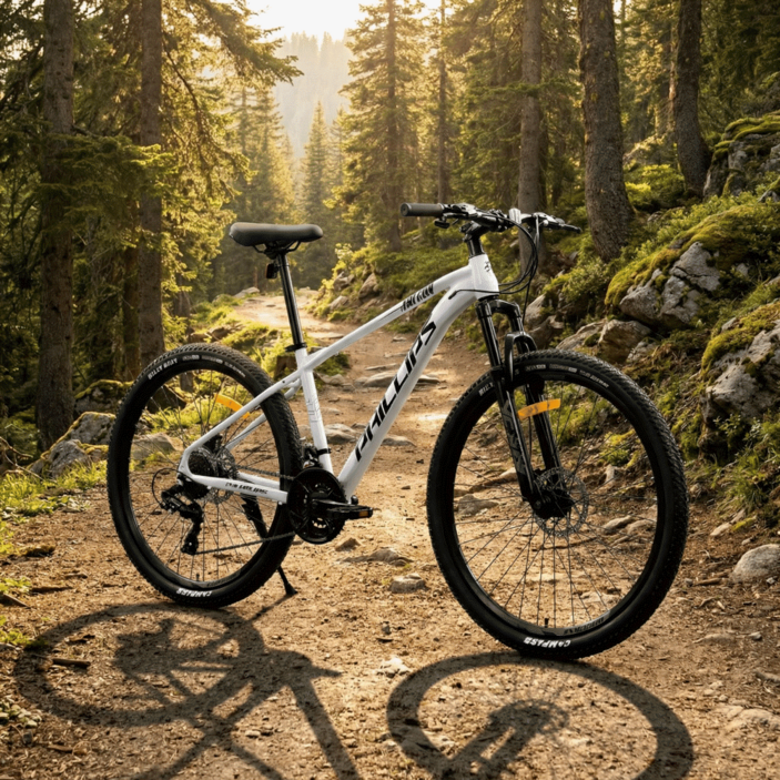 쇼넷 MTB 자전거 산악자전거 성인용 입문용 주말 레저용, 1개, 178cm, 화이트