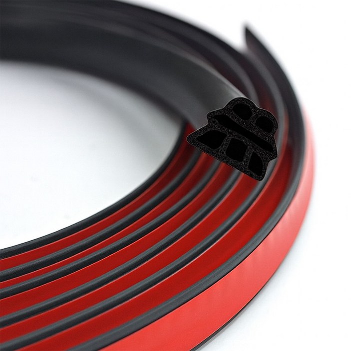 MN 6중에어쿠션 자동차 풍절음 방음 소음 차단 웨더스트립, 도어, 1개