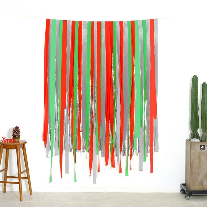 파티짱 파티 스트리머 (세트) 25M 포토존 커튼