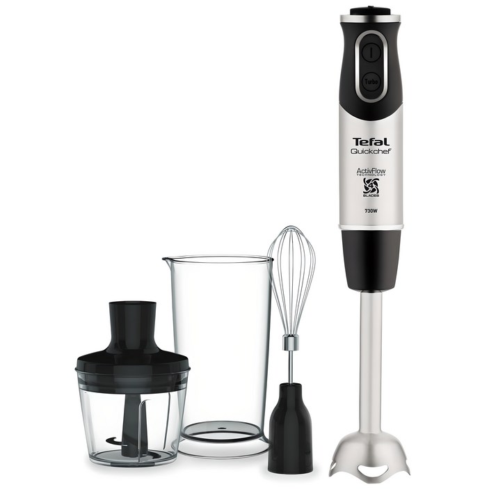 테팔 핸드블렌더 퀵쉐프 730W HB6538KR, HB6538KR