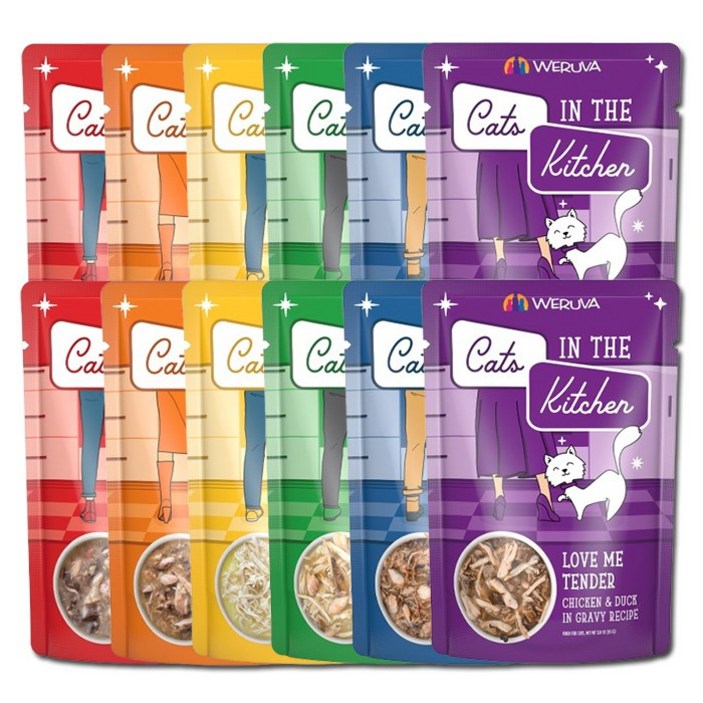 웨루바 CITK 캣츠인더키친 주식파우치 고양이 습식사료
