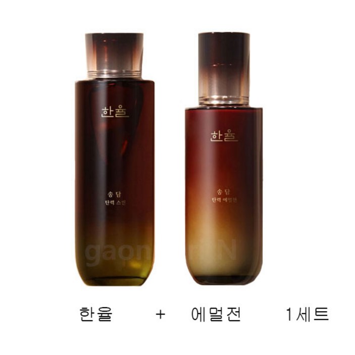 한율 송담 탄력 2종세트(스킨 150ml + 에멀젼 125ml)시즌2