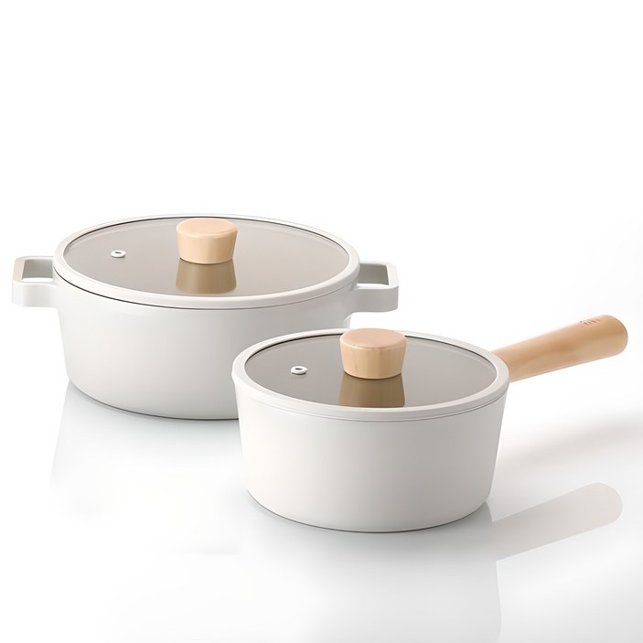 네오플램 피카 인덕션 냄비세트 2종 18편수+22양수