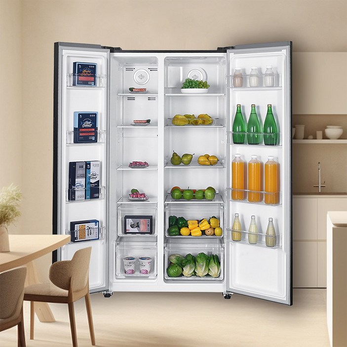 위니아 클라쎄 양문형냉장고 521리터 RKA152TS5MV8 기사방문설치