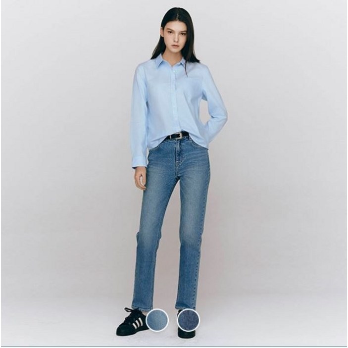 지오다노여자 415532 슬림 스트레이트핏 청바지