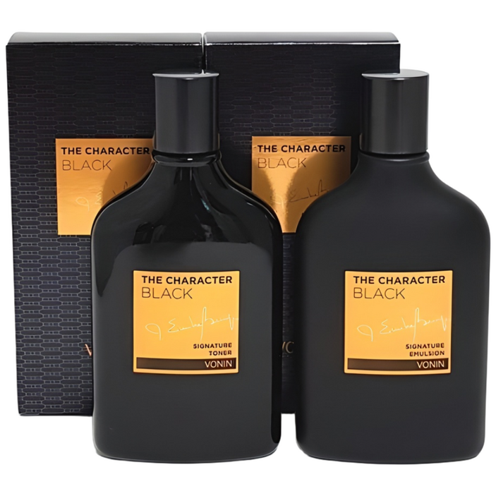 보닌 더 캐릭터 블랙 시그니처 토너 + 에멀전