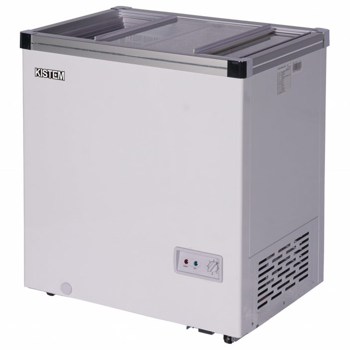 키스템 아이스크림 냉동고 KISSD14F 과일 편의점 쇼케이스 유리슬라이드, KISSD14F, 단일색상