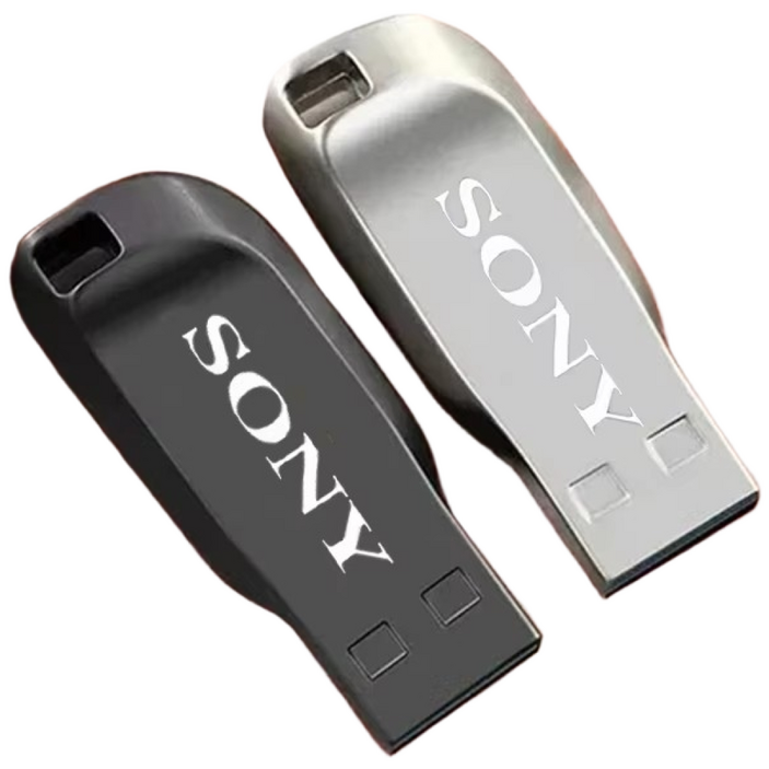 SONY USB 메모리 스틱 고속 전송 금속 SSD 휴대용 2TB 1TB, SONY USB, 2TB