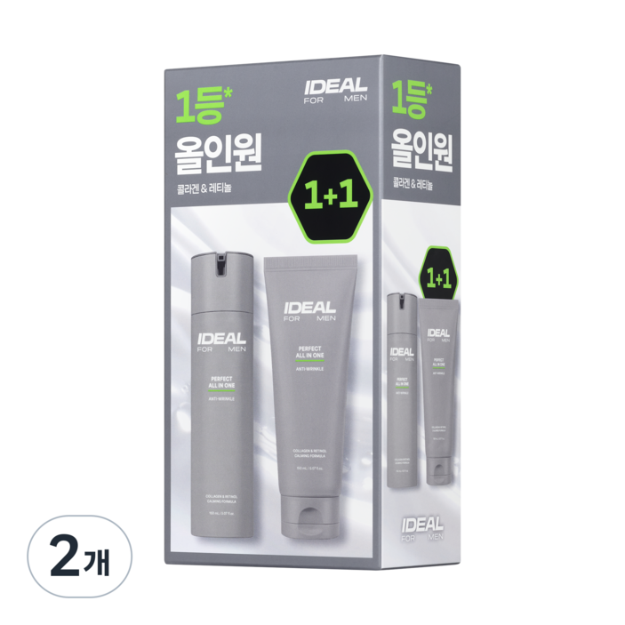 아이디얼포맨 퍼펙트 올인원, 2개, 300ml