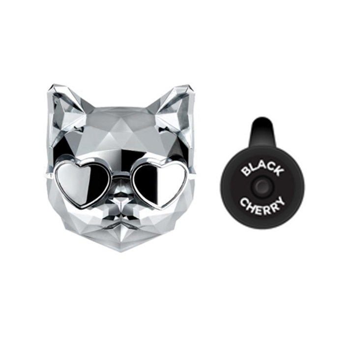센트몬스터 Killer Cat 차량용 방향제 Silver Lining BLACK CHERRY, 1세트, Black Cherry