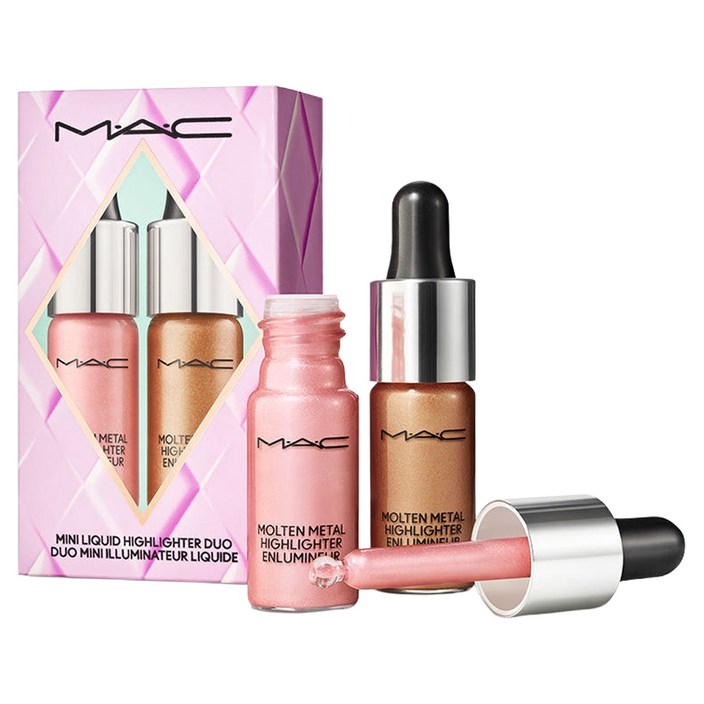 맥 홀리데이 대즐 기프트 컬렉션 서리얼 샤인 미니 하이라이터 듀오
