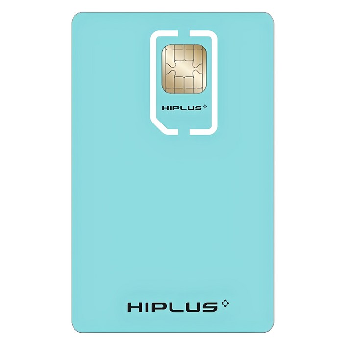 하이플러스 SIM 하이패스 자동충전카드, 티파니블루, 단품