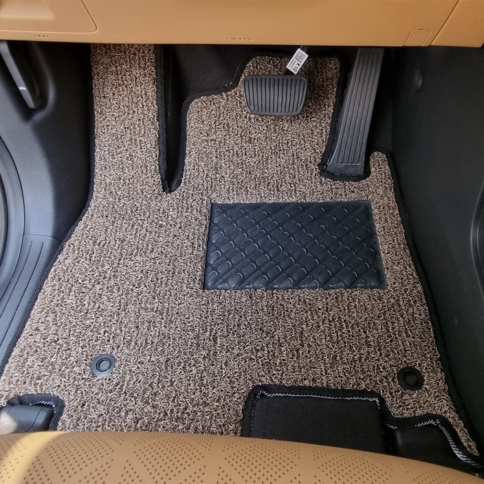 카니발 코일매트 엣지마감 확장형 1열만(운전석+보조석)