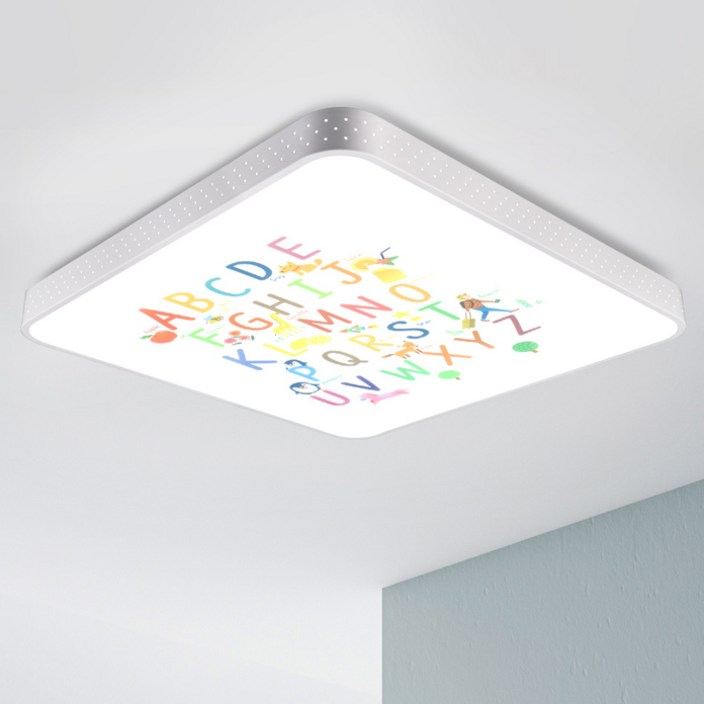 연하 삼성칩 캐릭터 아이 키즈방등 LED50W 알파벳