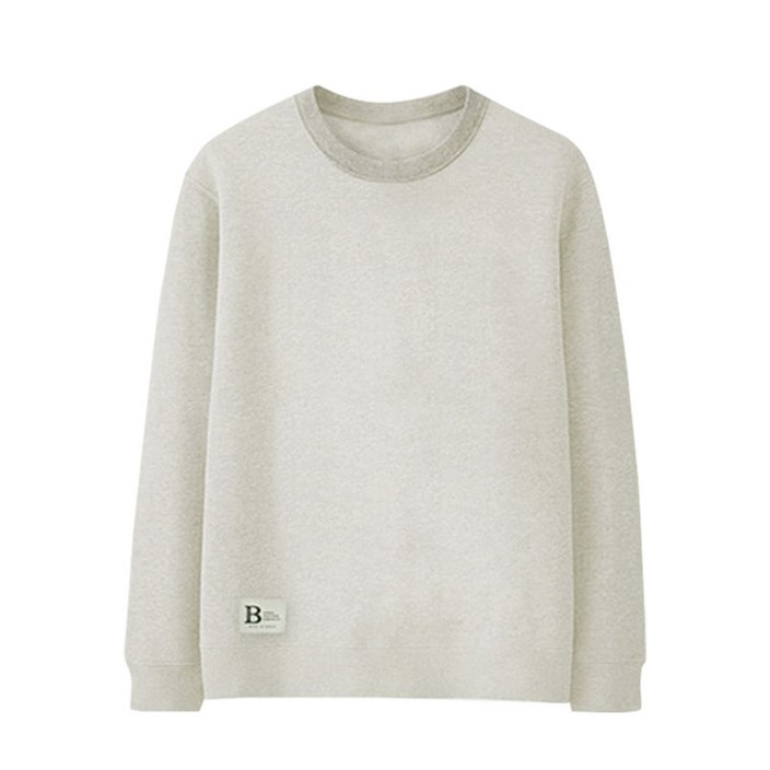 더폴그라운드 남녀공용 4XL 빅사이즈 베이직 데일리 특양면 무지 맨투맨