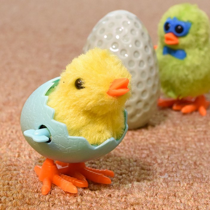 태엽 병아리 고양이 장난감, 수닭, 1개