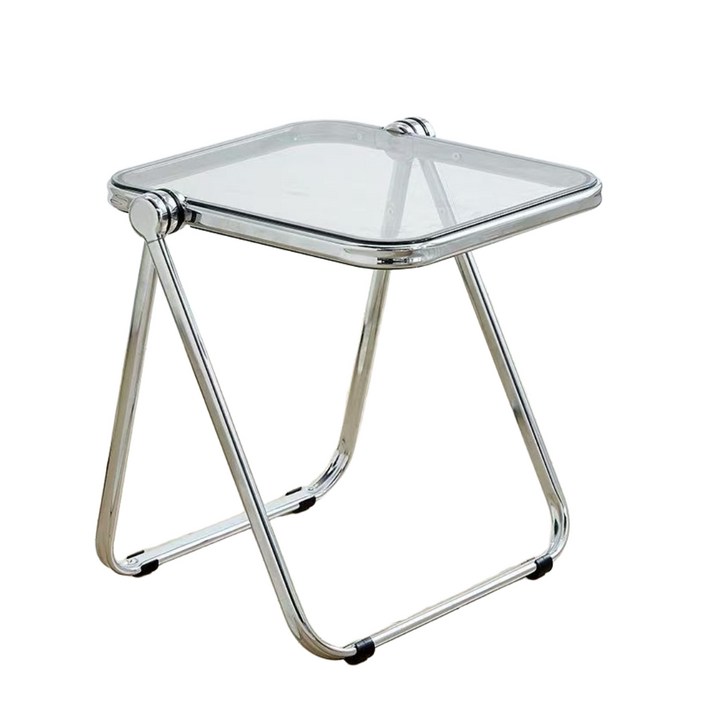 아크릴 투명 보조의자 사이드테이블 거실 인테리어 티테이블